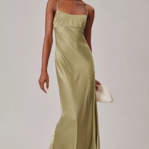 Reformation Kailyn Silk Dress – 100% Silk Maxi Slip Dress – Size 4 – Worn Once - Picture 1 of 10